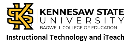 KSU IT and iTeach Logo